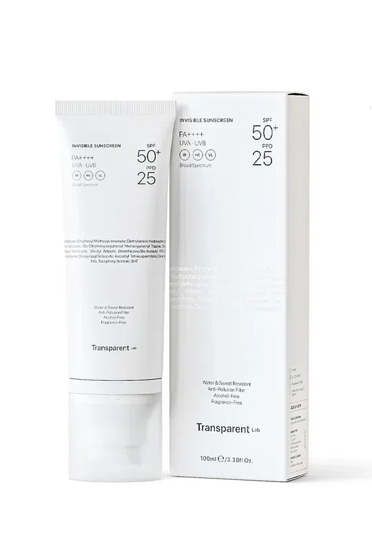 Transparent Lab Invisible sunscreen spf50+ 100ml - Невидимий сонцезахисний крем SPF50+ Transparent Lab Invisible sunscreen spf50+ 100ml - Невидимий сонцезахисний крем SPF50+